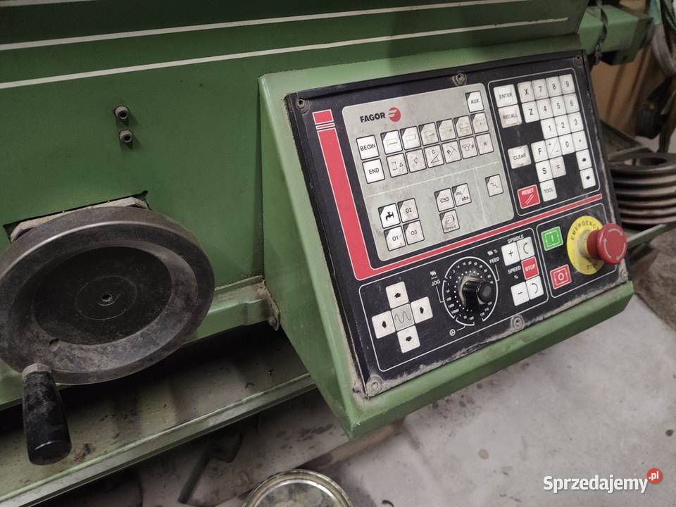 Tokarka CNC Pinacho Fagor Mustang 2 sztuki Biznes i Przemysł Maków Podhalański