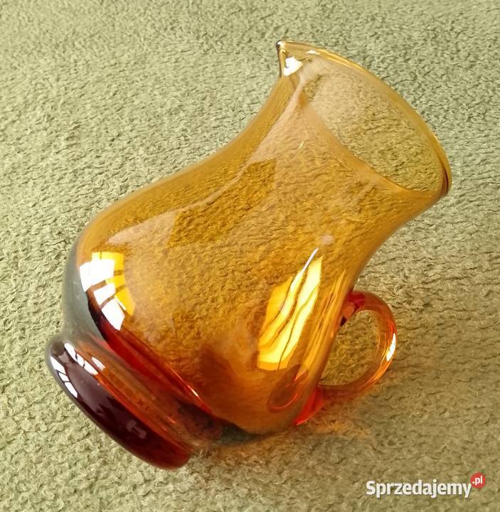 Mlecznik dzbanek na śmietankę Huta Laura Tarnów Porcelana i szkło Katowice