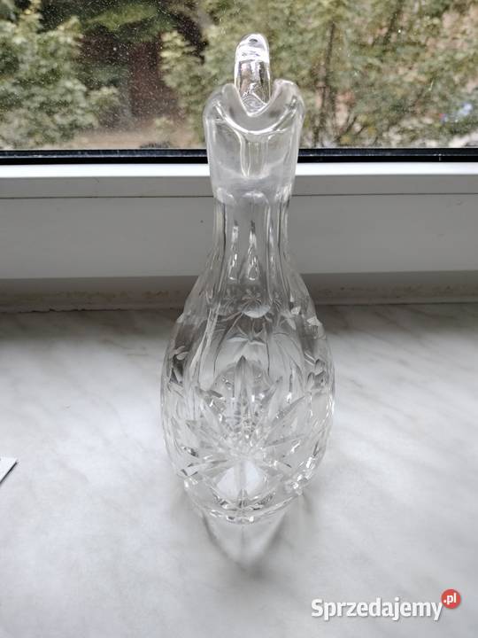 Kryształowa karafkastary wyrób sprzedam
