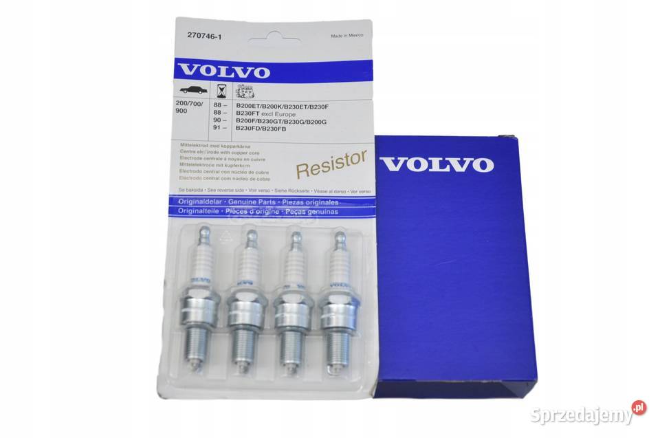 VOLVO 240 740 760 oryginal swiece zaplonowe kpl
