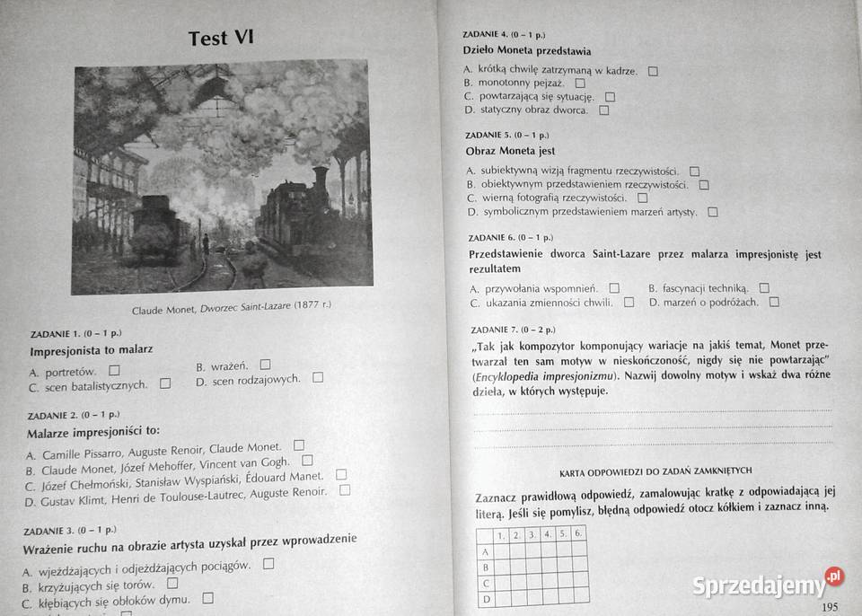 Testy gimnazjalisty Egzamin humanistyczny lubelskie Chełm
