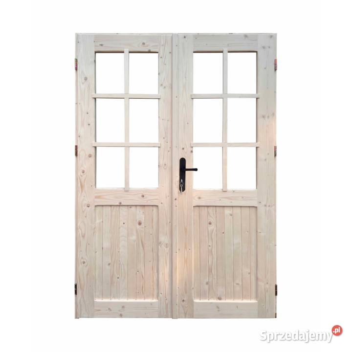 DREWNIANE DRZWI DWUSKRZYDŁOWE 150200