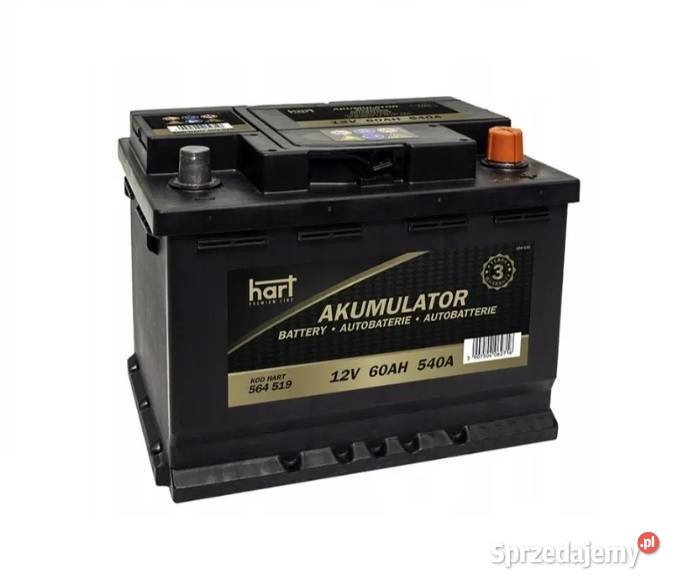 Akumulator HART 60Ah 540A P Radomsko