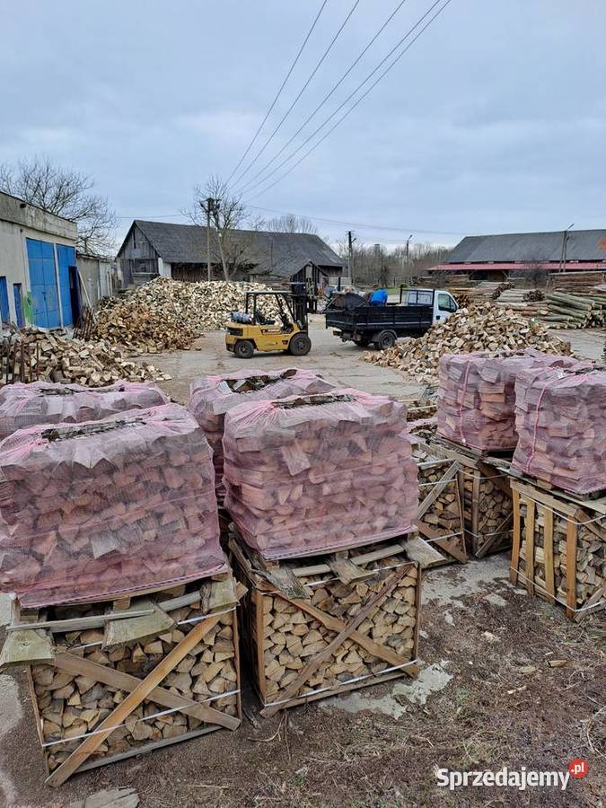 Drewno opałowe kominkowe cięte rąbane układane Skierbieszów