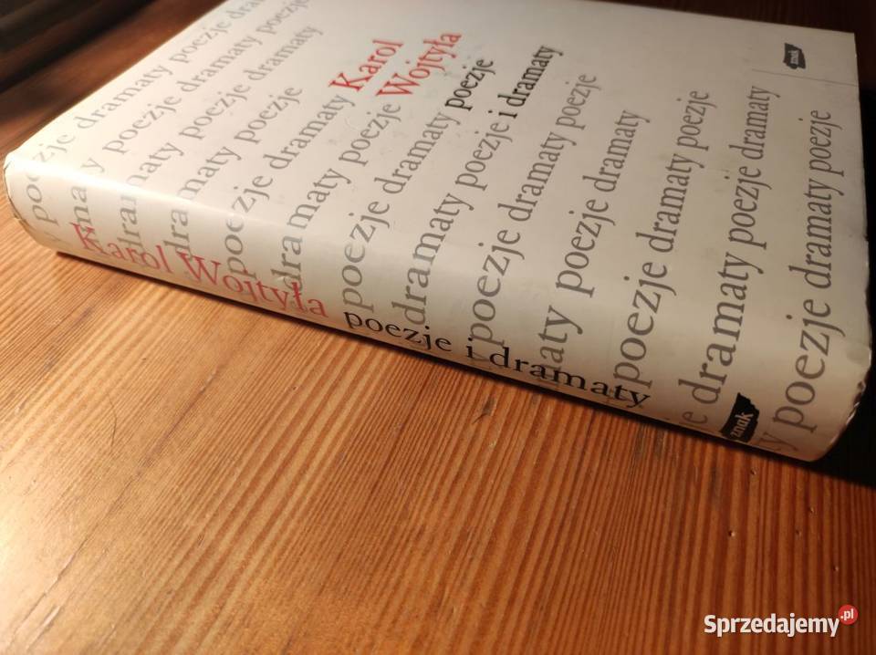 poezje i dramaty Karol Wojtyła ISBN 9788375527162 Kielce