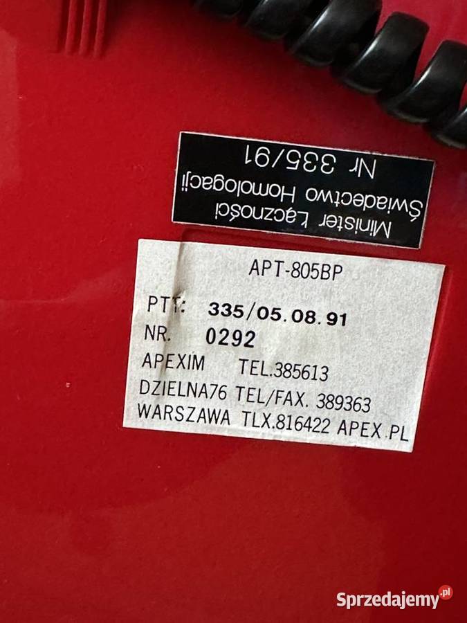 telefon stacjonarny APEXIM sprzedam