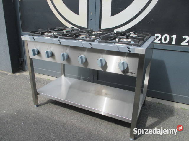 Kuchnia gazowa 6palnikowa STALGAST Ostrów Wielkopolski