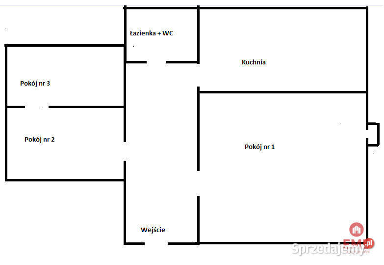 Sprzedam mieszkanie Olecko 667m2 3 pokojowe sprzedam