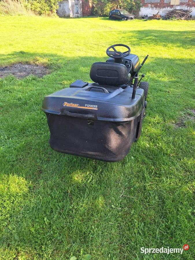 Traktorek kosiarka z koszempartner 125 z DK warmińsko-mazurskie