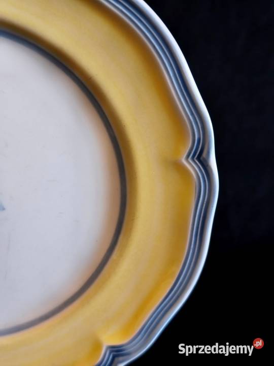 Talerz Villeroy Boch Casa Azul Limone Porcelana i szkło