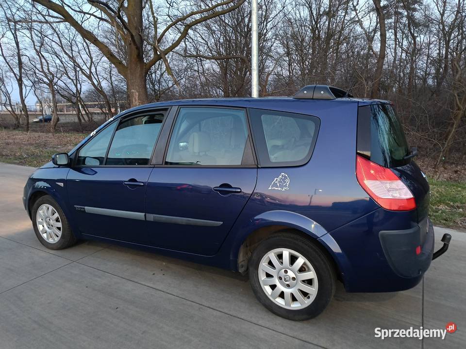 Renault Scenic 20 Benzyna 7 Osobowy Zadbany ASR (kontrola trakcji) Bierawa