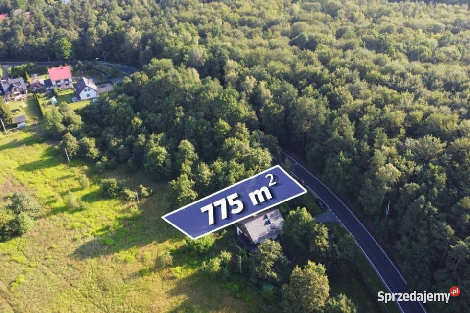 Dzałka BUDOWLANA 775 m2 Czernichów sprzedam
