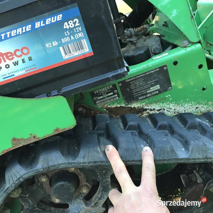 Koparka lancuchowa VERMEER RTX250 MOCNA szeroki Tarnów