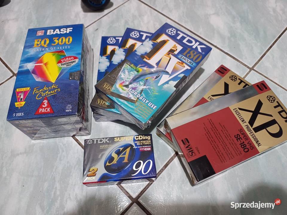 Stare kasety VHS kasety Legnica