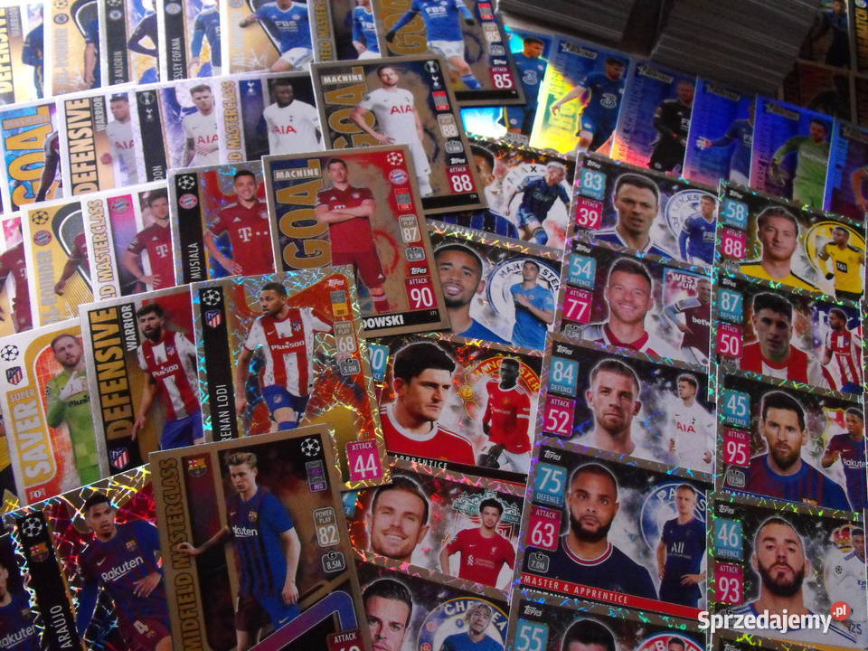 topps Match Attax 202122 KOMPLET kart OKAZJA śląskie Mykanów