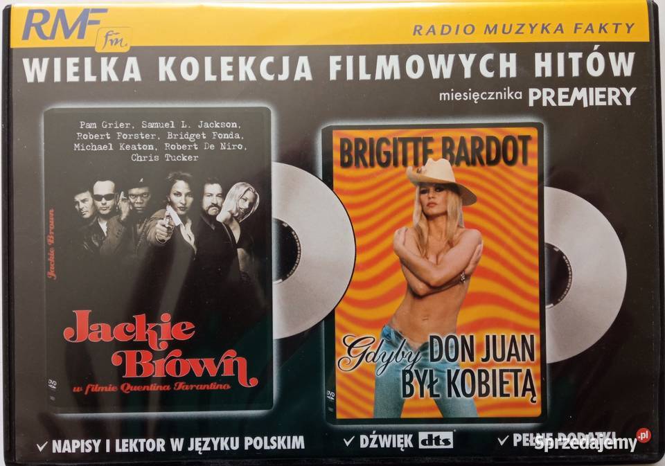 Jackie Brown Gdyby Don Juan był kobietą 2DVD Filmy łódzkie Łódź