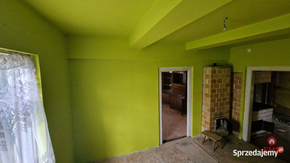 Dom bliźniak Narewka 55m2 drewniane