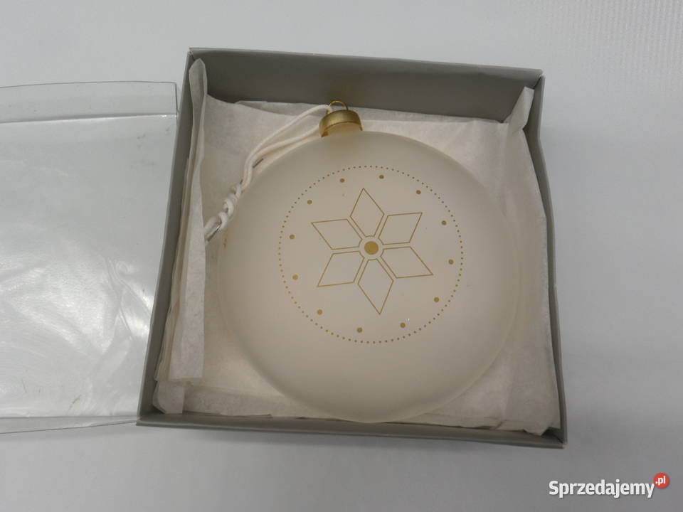 Rder DESIGN Świąteczny magiczny medalion szklana Porcelana i szkło Raszków