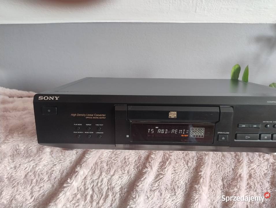 Odtwarzacz CD Sony cdp xe 530 Trzebuska