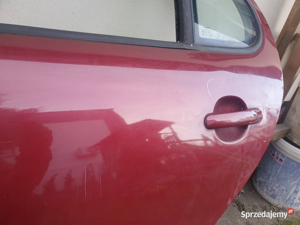 Drzwi tylne Lewe Seat Leon Toledo II Bordowe Rok produkcji 2000 małopolskie Kraków