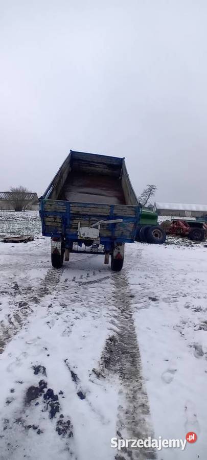Przyczepa wywrotka na 3 str Osówka sprzedam