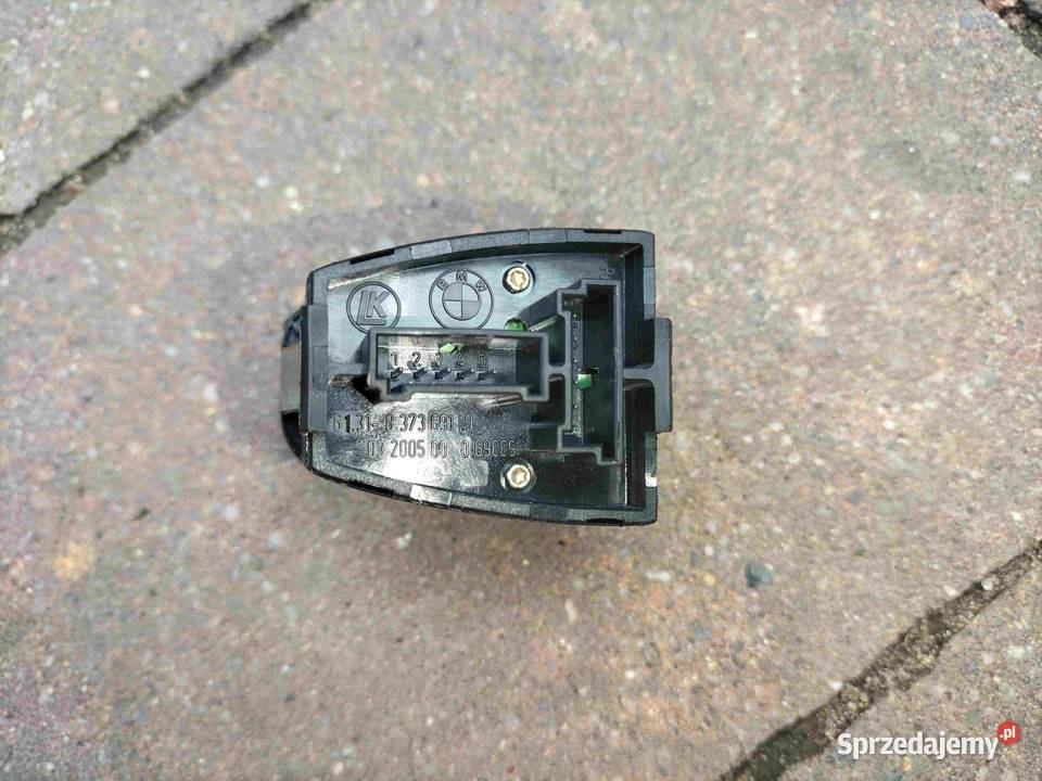 Przełącznik sterowania lusterek BMW E46 SEDAN Panele sterowania, przełączniki Poręba