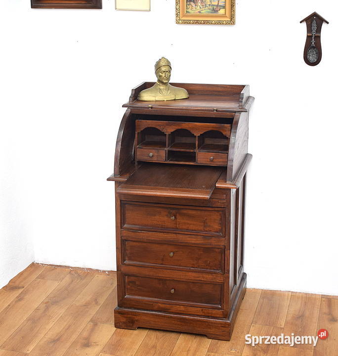 Mały kolonialny sekretarzyk biurko sekretera tek Świdnica sprzedam