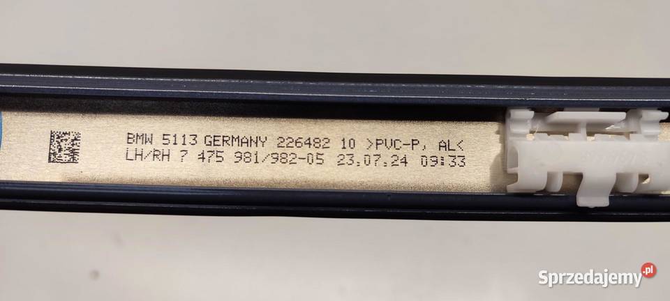 BMW F44 218I LISTWA DACHOWA 7475981 9482065