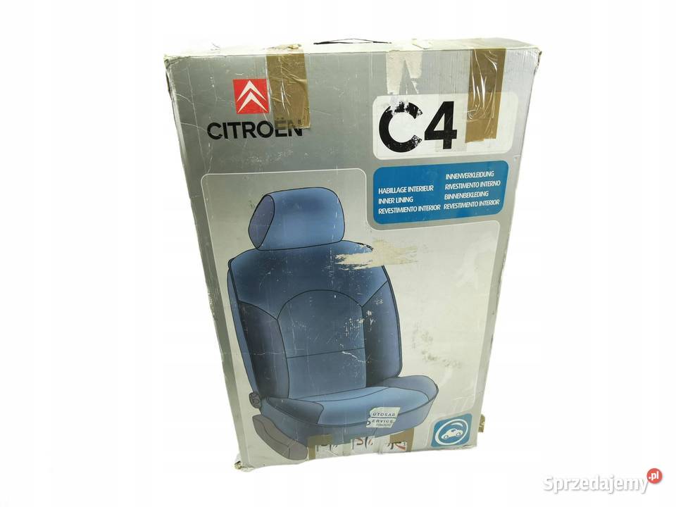 ZESTAW POKROWCÓW FOTELI CITROEN C4 20102018 NOWY lubelskie