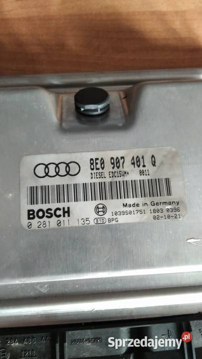 Audi A4 B6 B7 komputer sterownik silnika osobowe Pozostałe Nowe Kurowo
