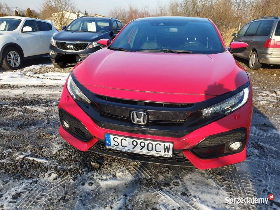 Honda Civic X 15T pełna ASR (kontrola trakcji) Częstochowa sprzedam
