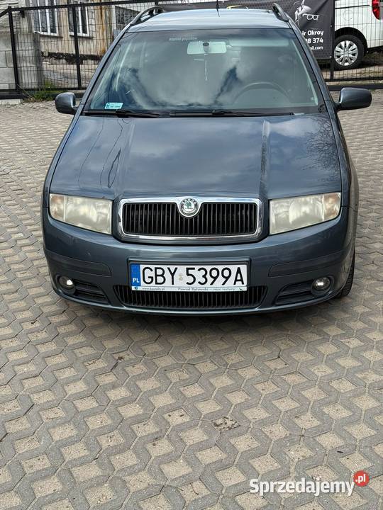 skoda fabia kombi 14b 2005r pomorskie Bytów