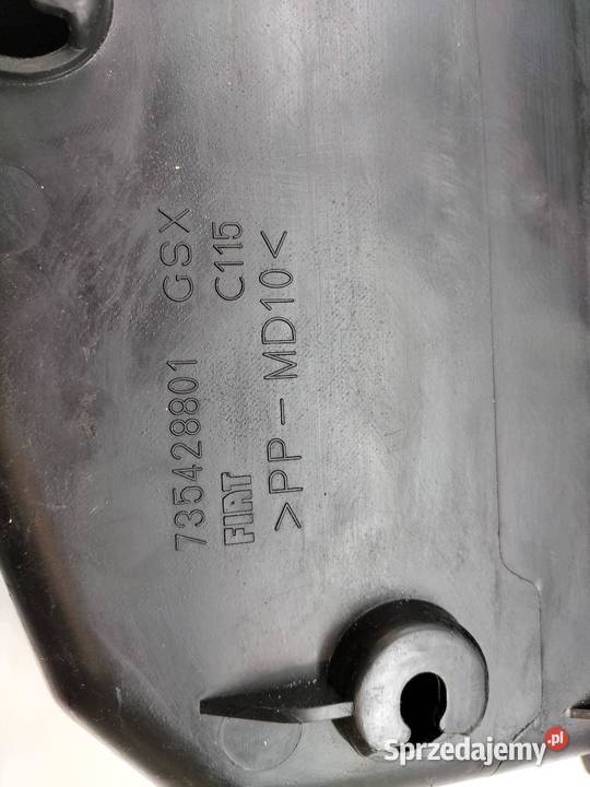 SCHOWEK PRAWY PASAŻERA DESKI 735428749 Fiat