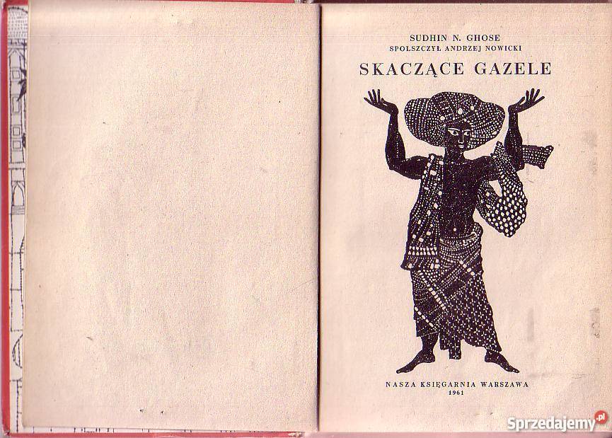 9823 SKACZĄCE GAZELE SUDHIN N GHOSE Czyrna