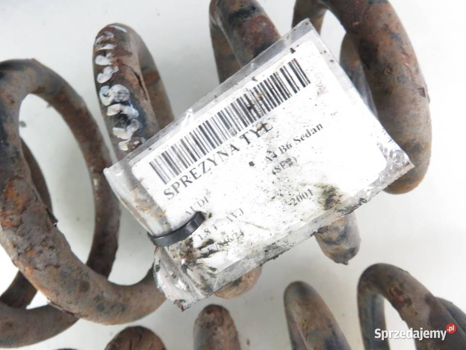 SPRĘŻYNAY TYŁ AUDI A4 B6 SEDAN