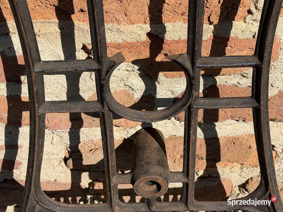 STARE ŻELIWNE NOGI PODSTAWA MASZYNY STARA Bielawa