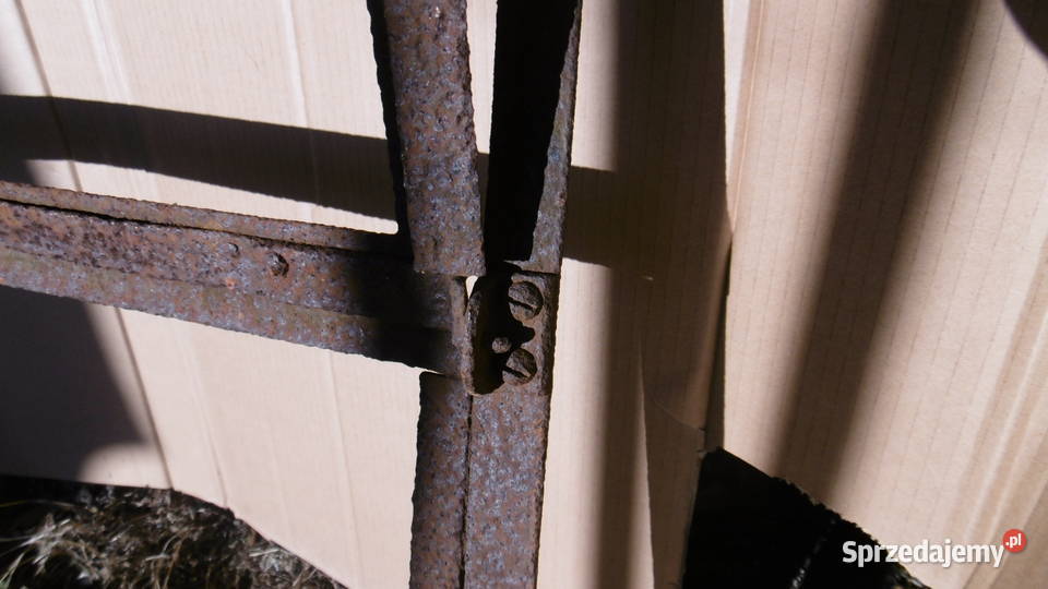 okno żeliwne dekoracja vintage vintage loft Namysłów