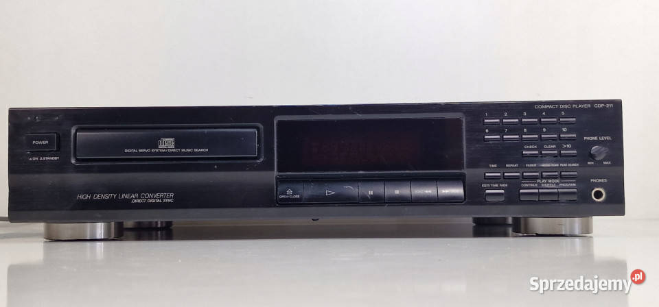 Sony odtwarzacz kompakt CD player CDP 211 CDP211 Międzychód