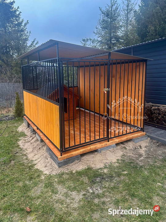 Kojec psów 2x3m Drewniana podłoga ściana z Kłodzko sprzedam