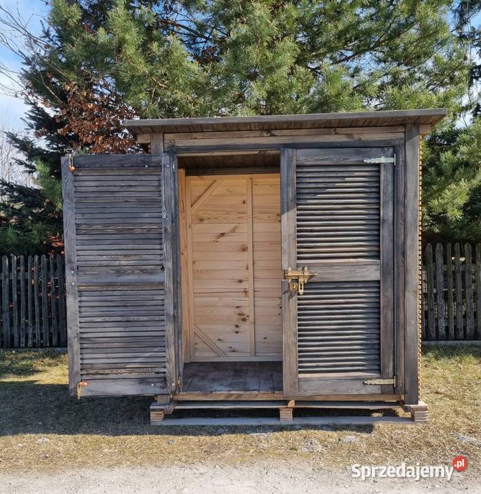 Domek narzędziowy ogrodowy drewniany 2 x 11m Kalety