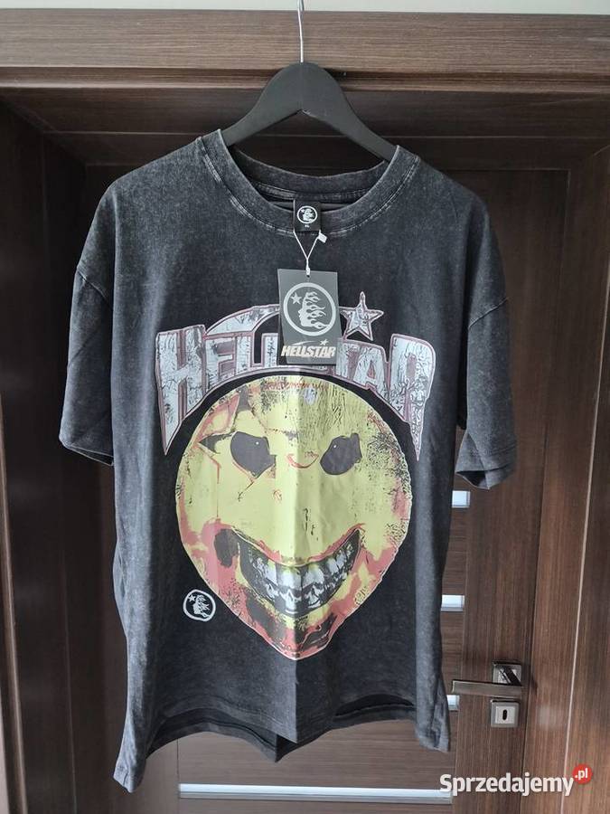 Koszulka HELLSTAR z metką XL czarna NOWA Odzież sportowa