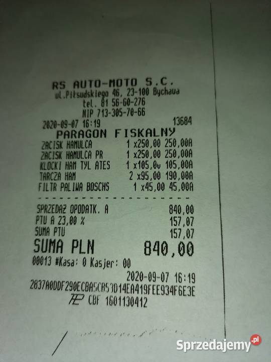 Audi a3 8l 16 Bychawka Pierwsza