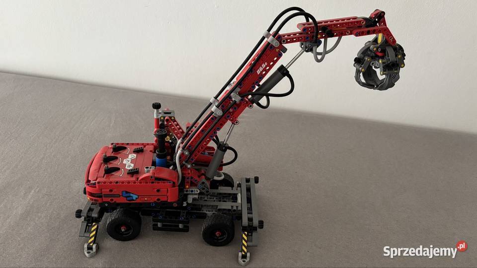 Klocki LEGO Technic Zestaw Dźwig z chwytakiem