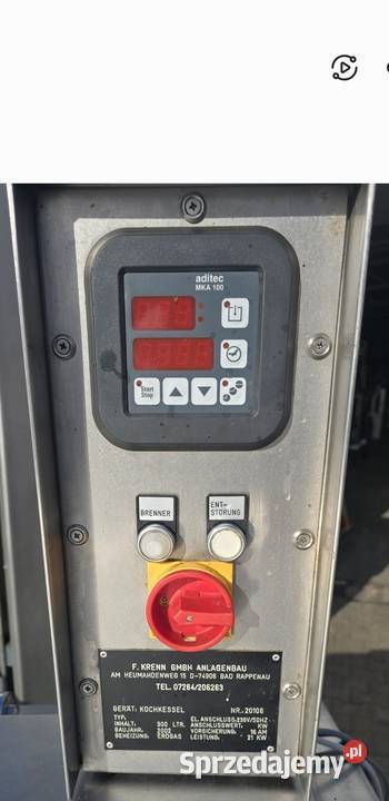 Kocioł warzelny 300l śląskie Dobieszowice