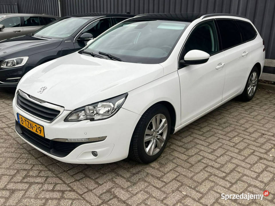 Peugeot 308 SW 16 HDI 120 Panorama Hak Biała diesel mazowieckie Lipówki