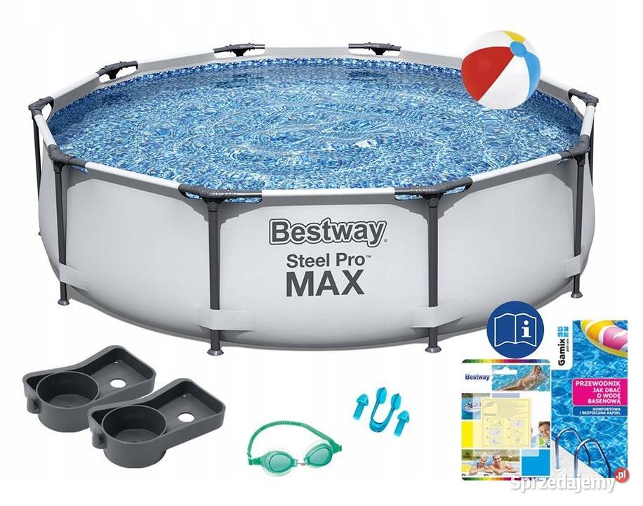 NOWY Basen ogrodowy stelażowy Power Steel 305 x Poznań sprzedam