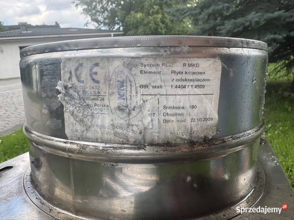 Komin zewnętrzny izolowany Pabianice