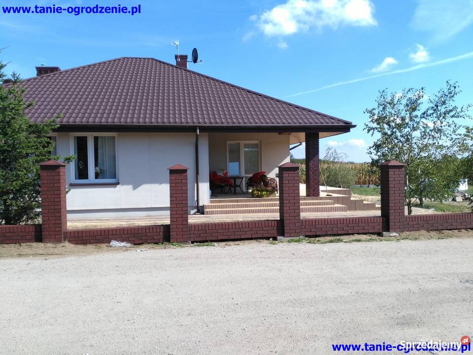 Ala klinkier słupki murki ogrodzenia imitacja świętokrzyskie Kielce