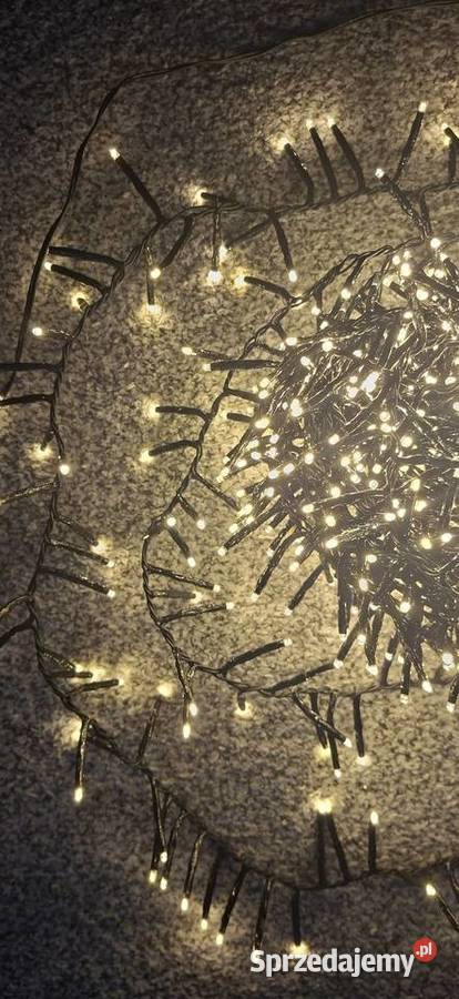 Lampki choinkowe 800 LED zewnętrzne i wewnętrzne Małkinia Górna sprzedam