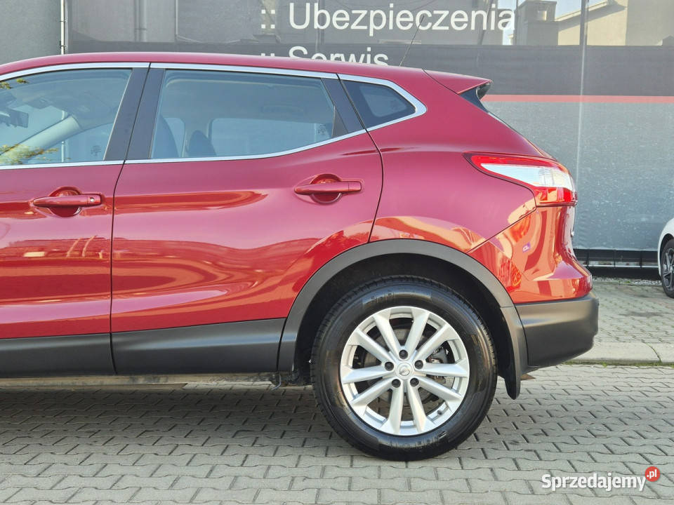 Nissan Qashqai 12 115 ACENTA Serwisowany Salon ogranicznik prędkości Qashqai Łódź